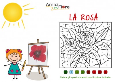 Colora la Rosa