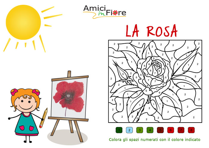 Colora la Rosa