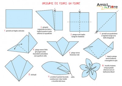 Origami: un fiore