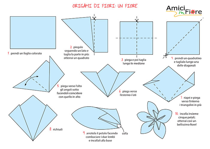 0rigami Fiori.Origami Di Fiori Archivi Amici In Fiore