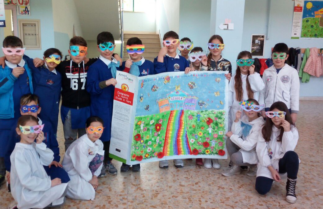 UNA SCUOLA IN FIORE PER UN ARCOBALENO DI CONOSCENZE.