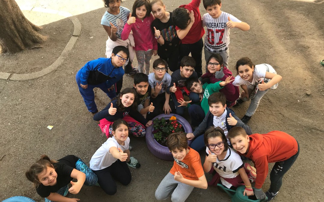 La nostra scuola in fiore della classe IV B – Scuola “G. Capponi”